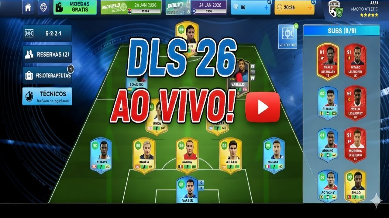 🎮🔥 JOGANDO DREAM LEAGUE SOCCER 26