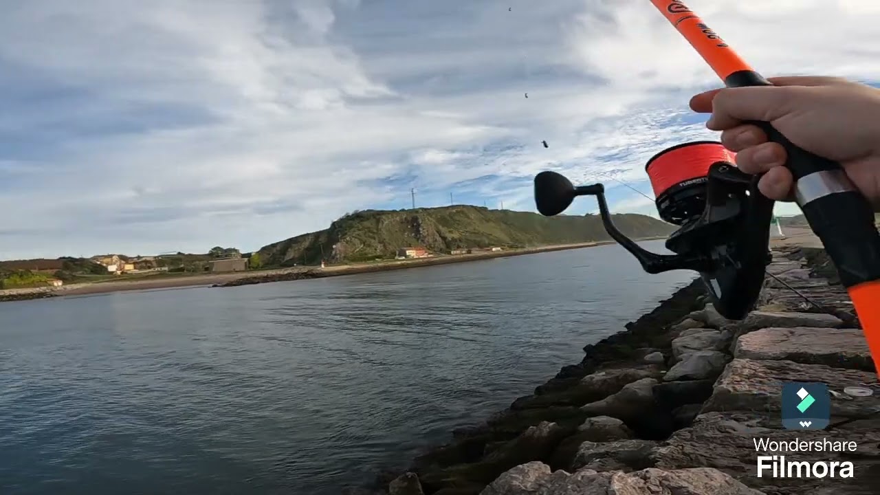 dia de pesca en la ría de avilés