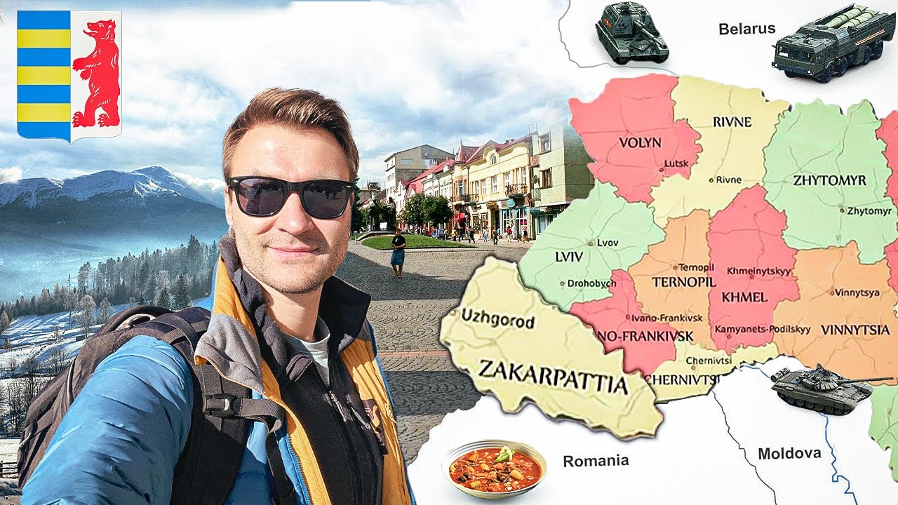 The SAFEST PLACE in Ukraine 🇺🇦 Zakarpattia or Transcarpathian province