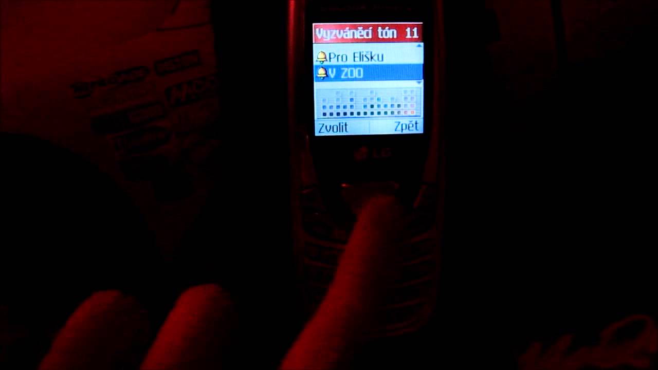 LG B2050 default ringtones