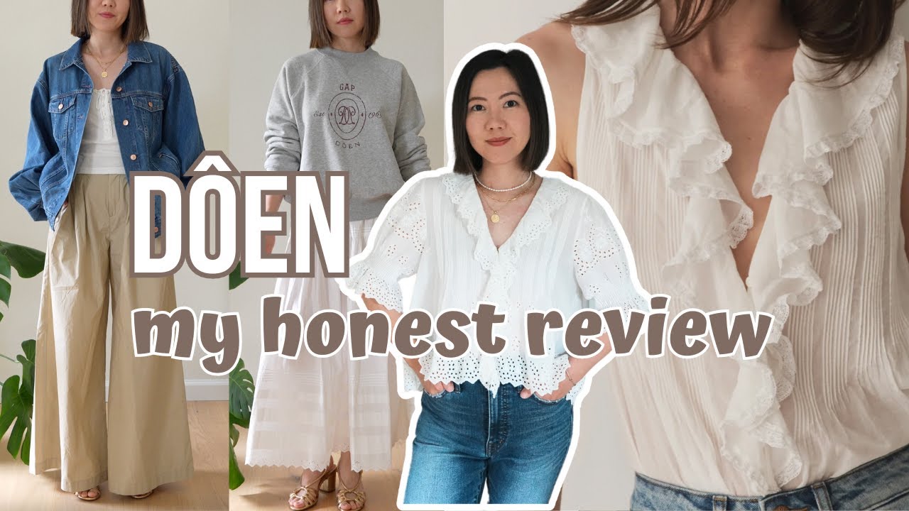 My honest review of DÔEN & recent collab with Gap