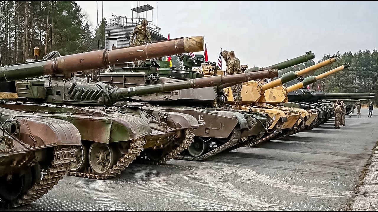 U.S., Denmark, Italy, Slovenia, Switzerland Armies • Powerful Tanks in International Tank Challenge