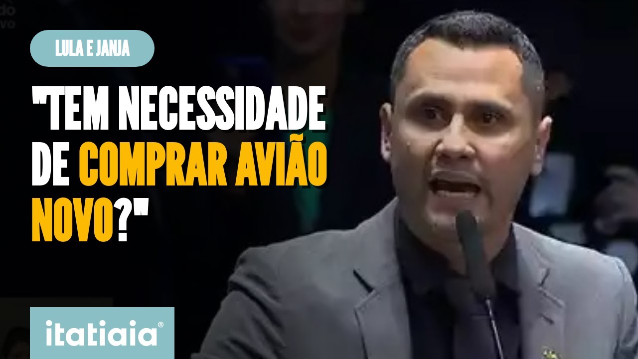 CLEITINHO MOSTRA ESTRUTURA DE AVIÃO QUE LULA E JANJA VIAJAM