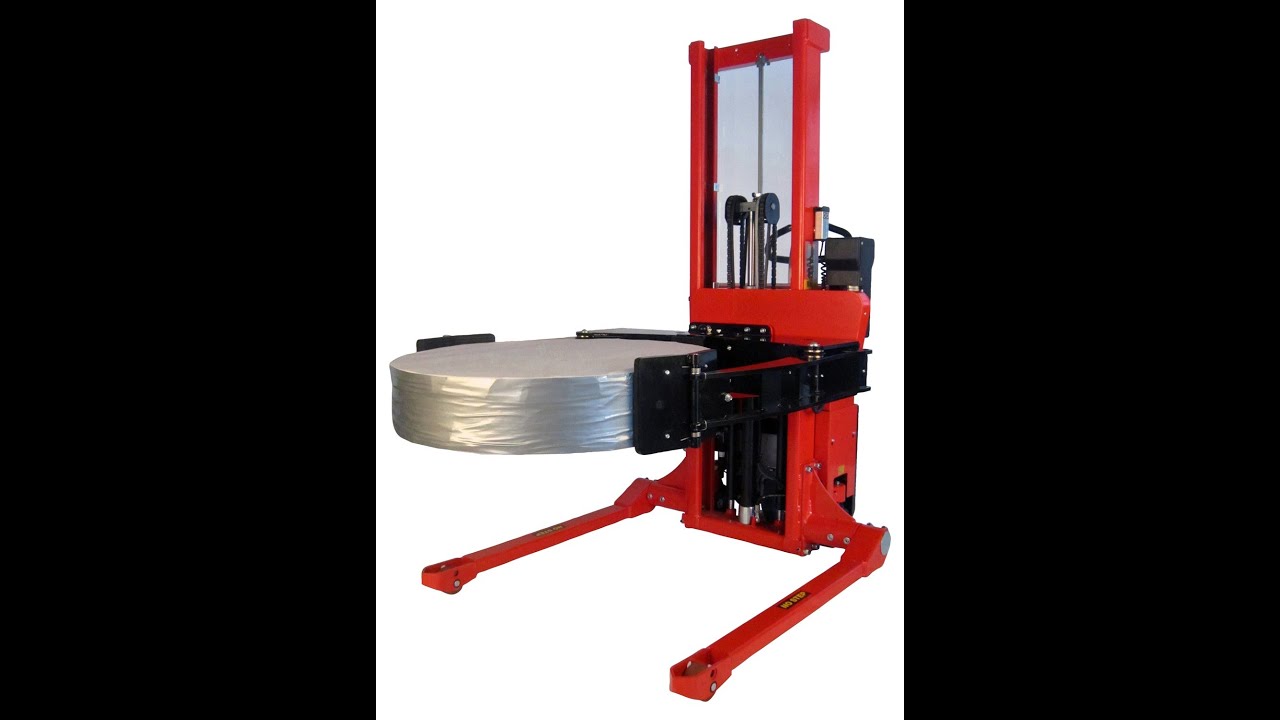 Logitrans Reel Rotator - transporting, lifting and rotating heavy reels