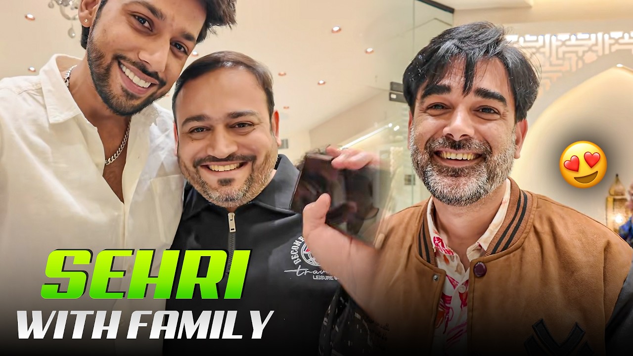 Sehri Night with Family 😍 | Ramadan Vlog | Baseer Ali