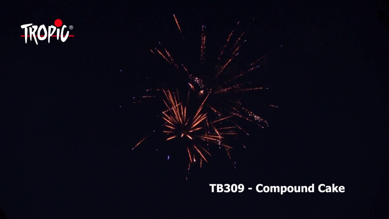 TB309 (100 shots) - TROPIC Fireworks, Fajerwerki, Feuerwerk, Vuurwerk, Feu d'artifice