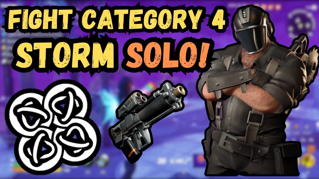 HOW TO SOLO CATEGORY 4 (ATLAS) MISSIONS! Trap Tunnels are KING! - Fortnite STW