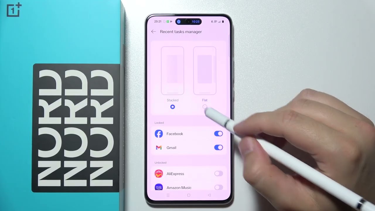 OnePlus Nord CE 5: How to Change Recent Apps Menu Style
