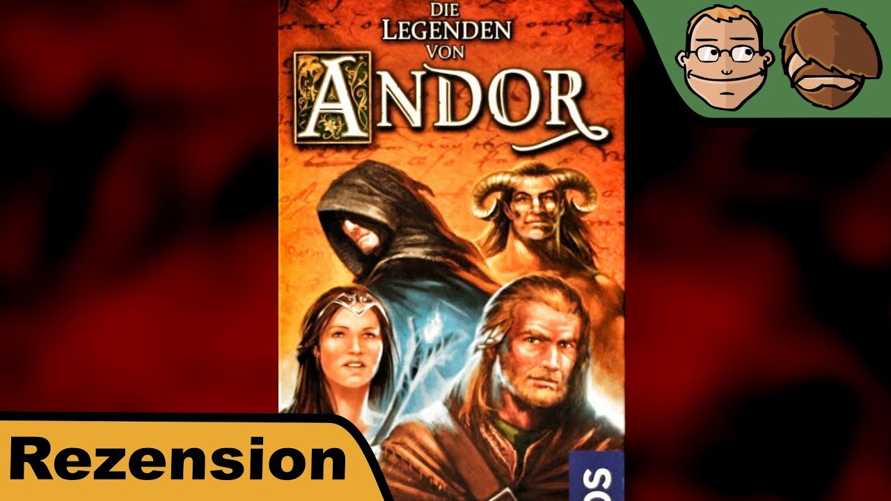 Die Legenden von Andor, Neue Helden (Erweiterung) - Brettspiel Test - Spiel - Rezension #59