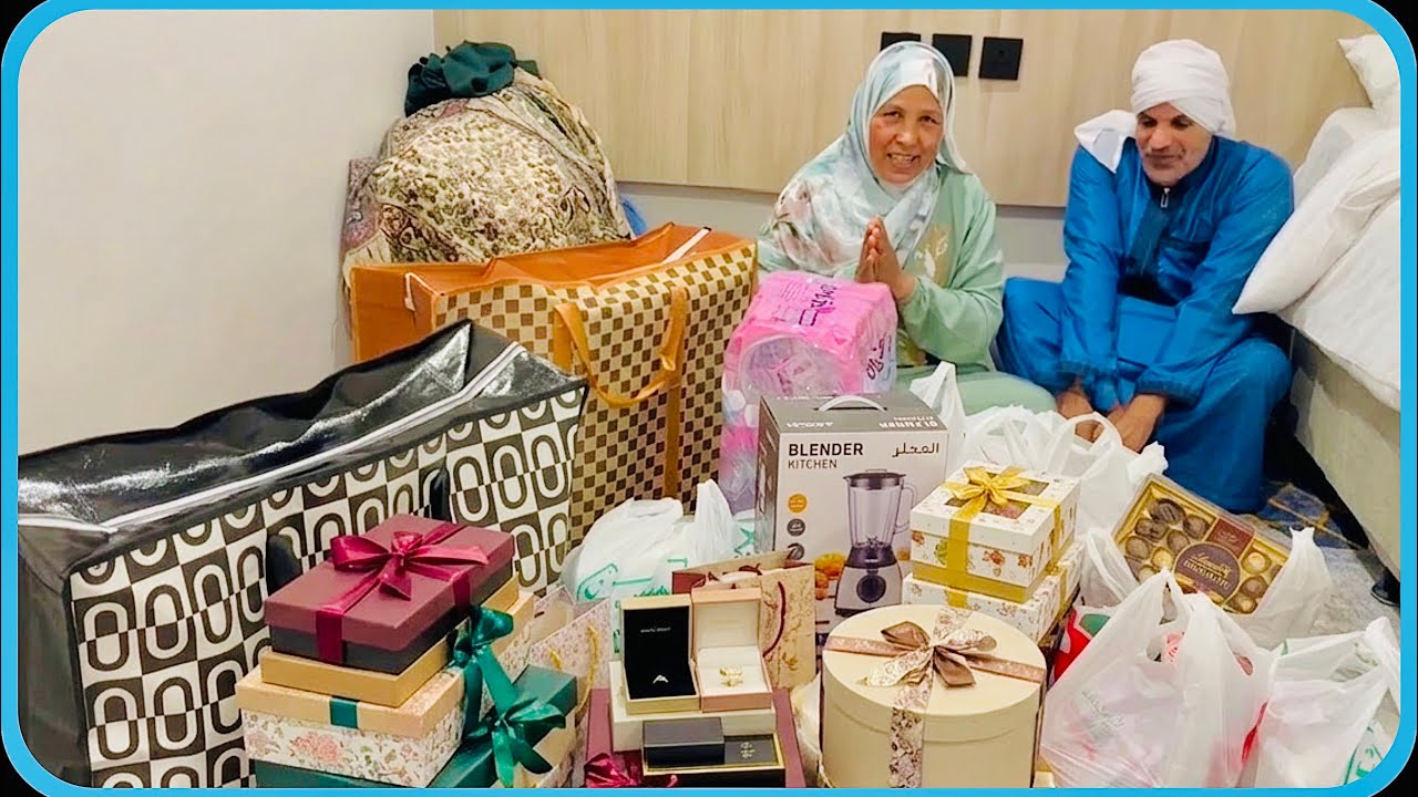 اودي خيركم دا فين😭فاجأتني بنتي وحبيبتي🥹❤️ولا نست حفيدي ولا حفيدتي👶ومتاخرتش في عيديتهم🥹ولا هديتي🫢
