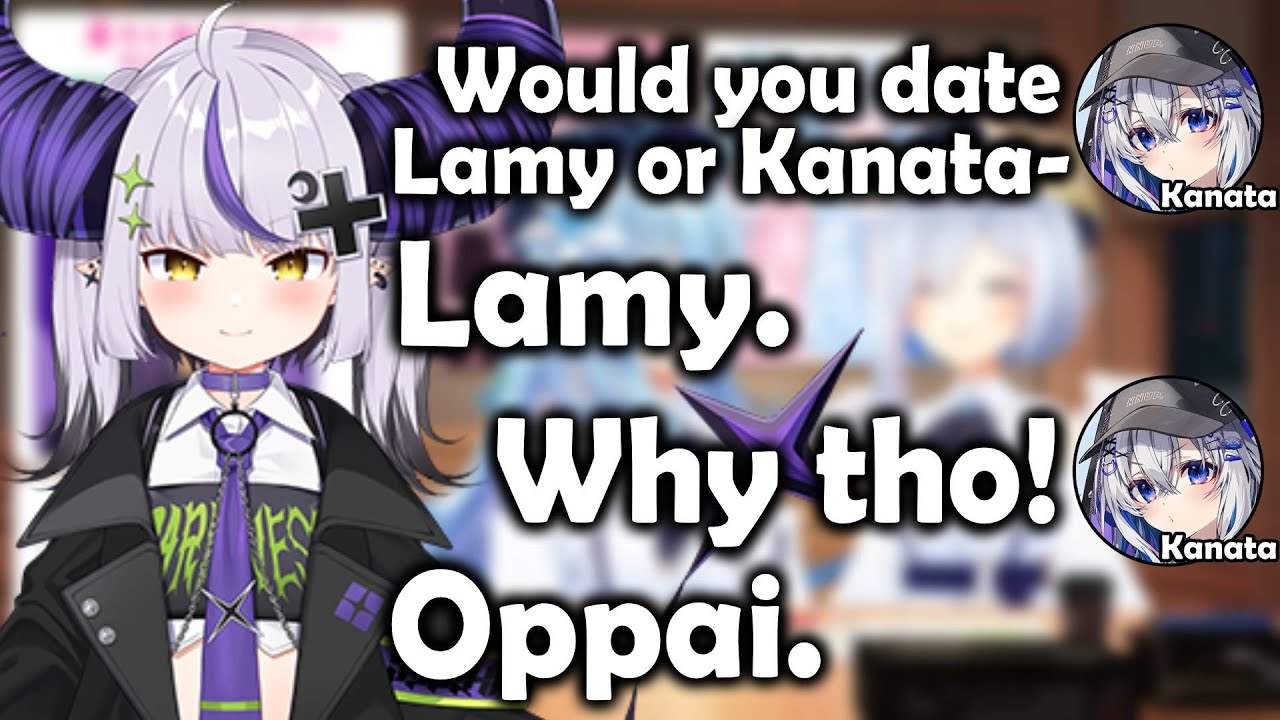 Лами и Каната не могут перестать смеяться над «Menace» от Otaku Laplus 🤓☝️
