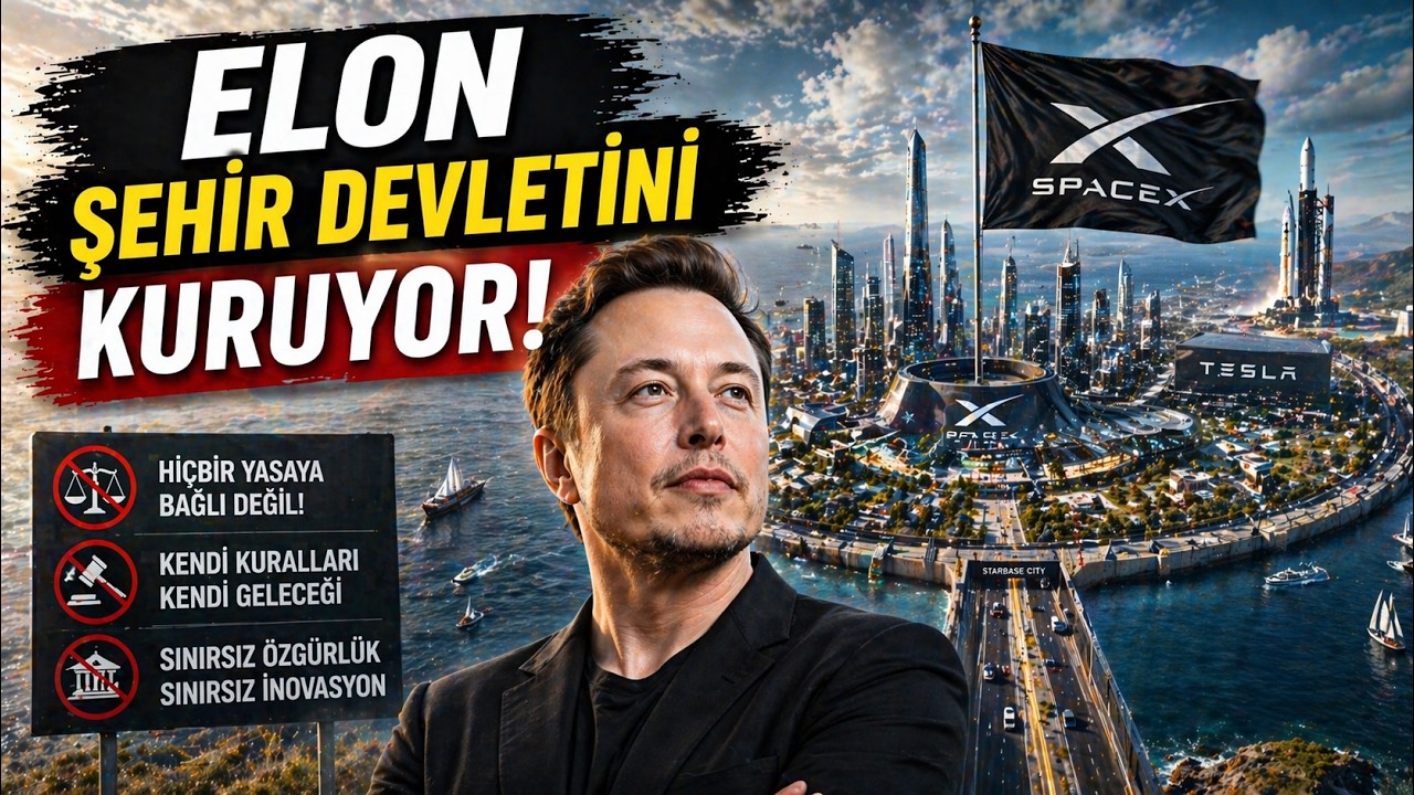 Elon Musk devlet kuruyor!