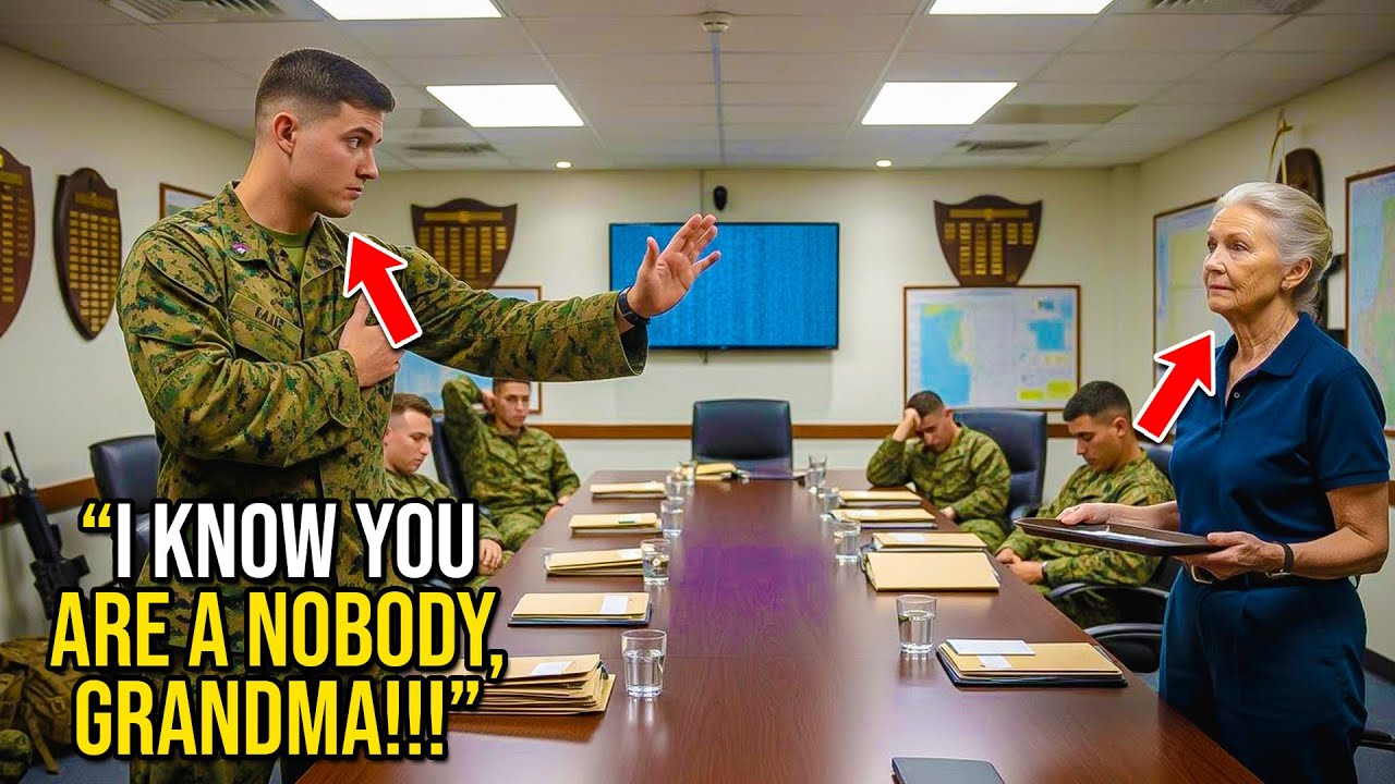 Marines Thought She Was Support Staff — Until the Captain Recognized Her Faded Emblem and Went Pale