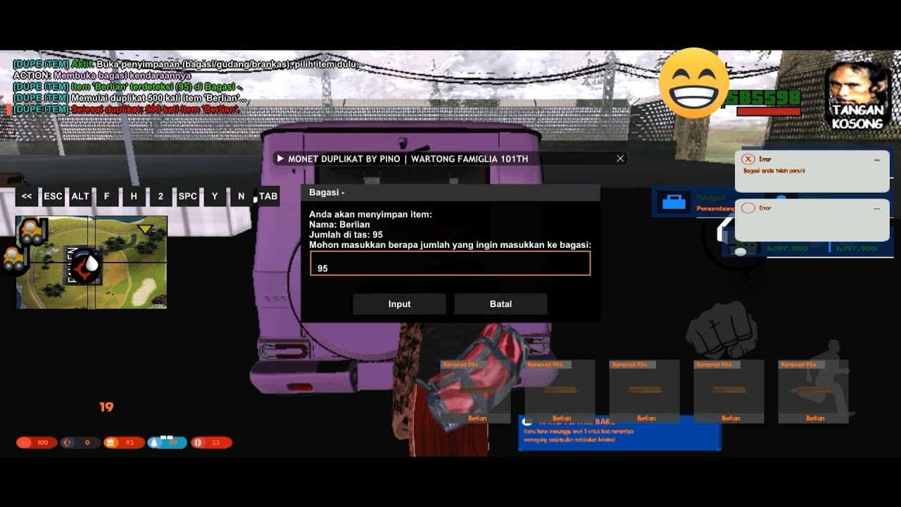 [SHARE] MONETLOADER DUPLIKAT TEMBUS SERVER GEDE 