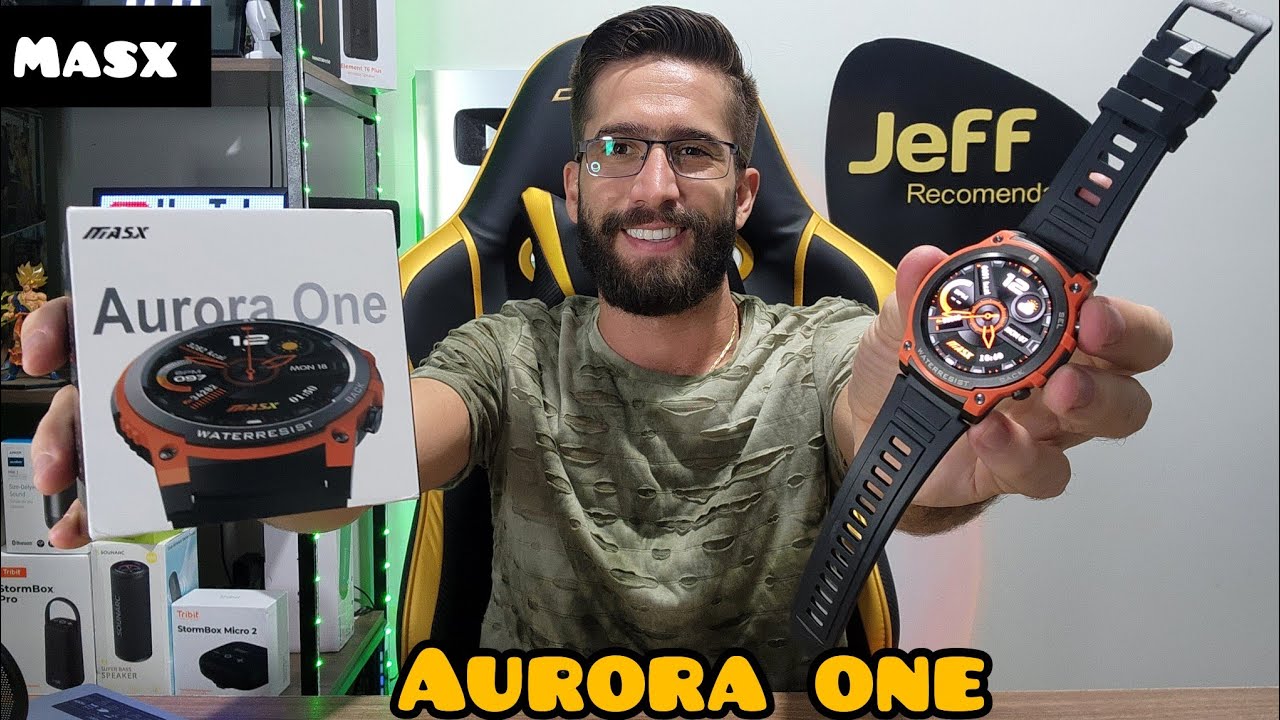 MASX AURORA ONE: Smartwatch Bonitão, Barato e com TELA AMOLED! (Análise Completa)