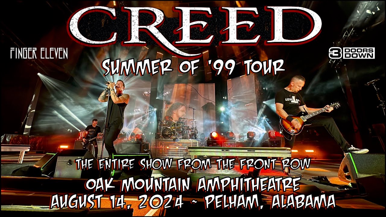 Creed - Summer of '99 Tour - Front Row - Birmingham, Alabama