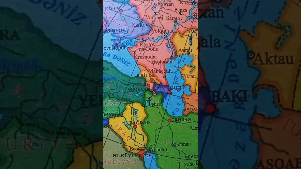 Coğrafiya. Siyasi xəritə