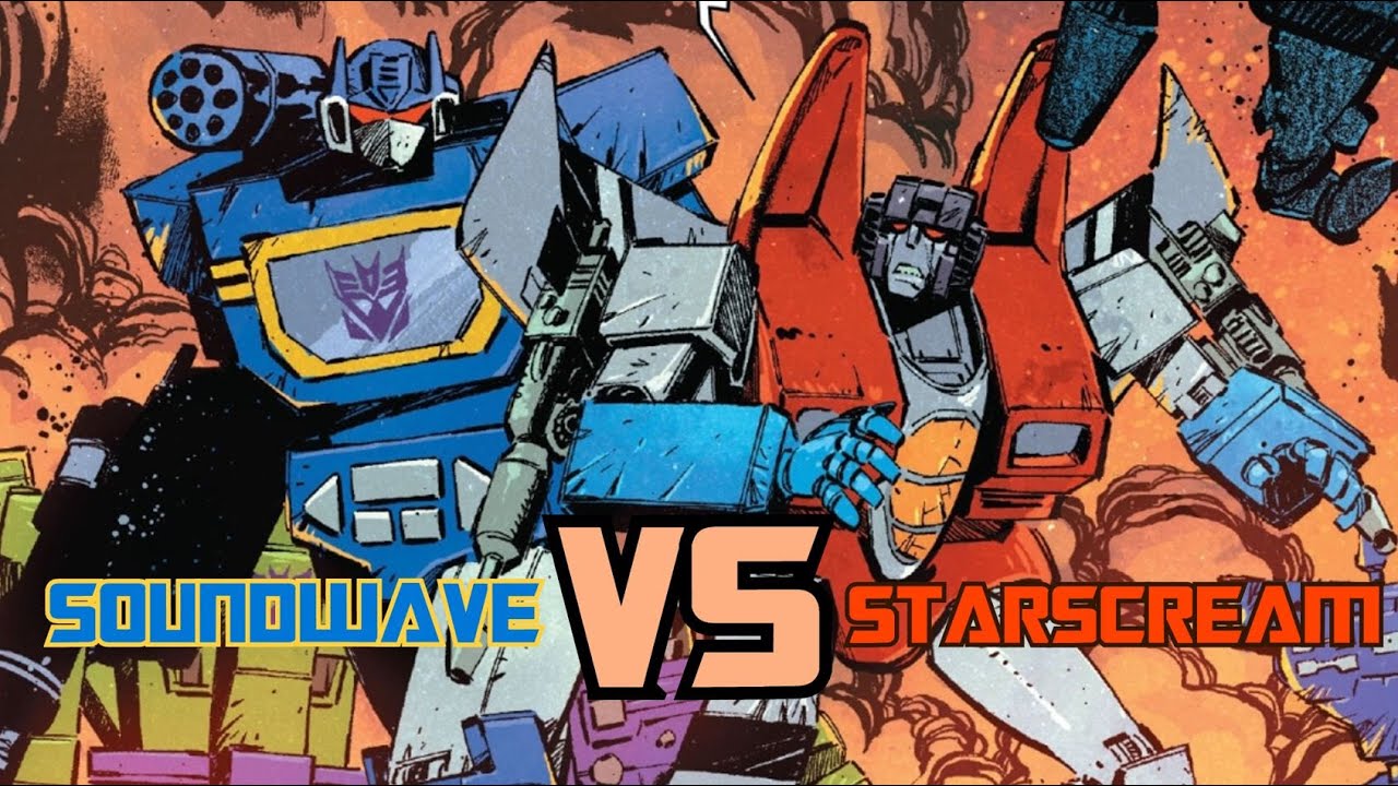 Soundwave VS Starscream l Comic Dub