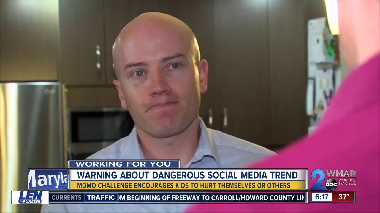 Warning about dangerous social media trend, the Momo Challenge