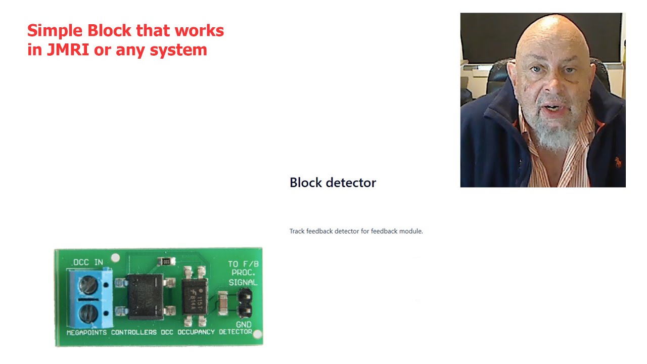Block Detection , No resistors,  + WiFI to JMRI
