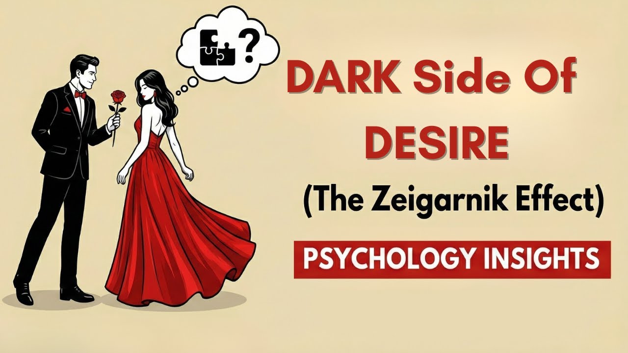 How to Make Someone Obsess Over You (The Zeigarnik Effect) | Dark Psychology