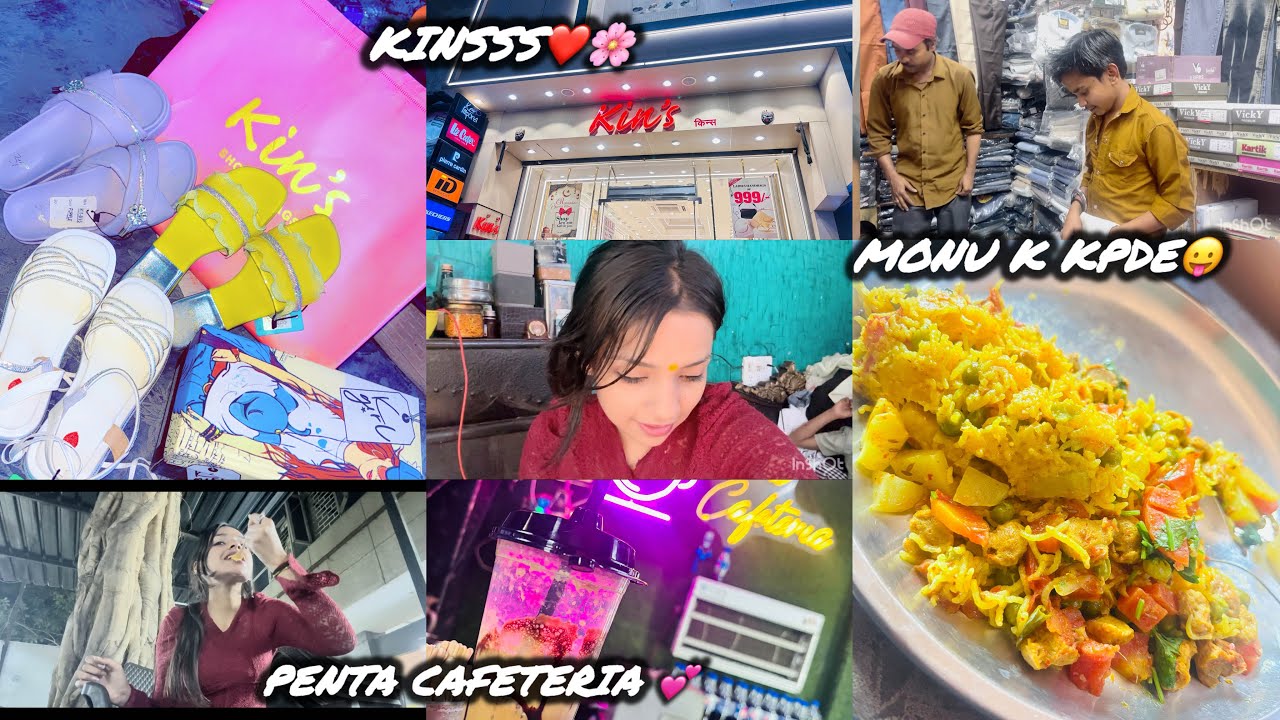 Monu k kpde//💗 phrr gyee kamla nagar😍💕💕