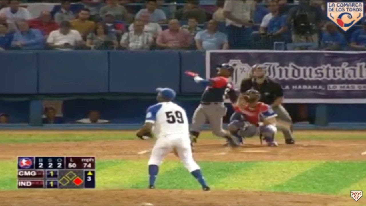 Camagüey vs Industriales Play Off 2020 1er juego Pelota Cubana