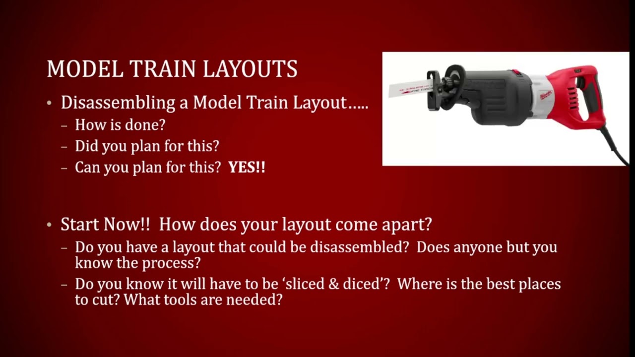 Richard Frazier What Happens To Your Model Layout and Trains When You Are Gone