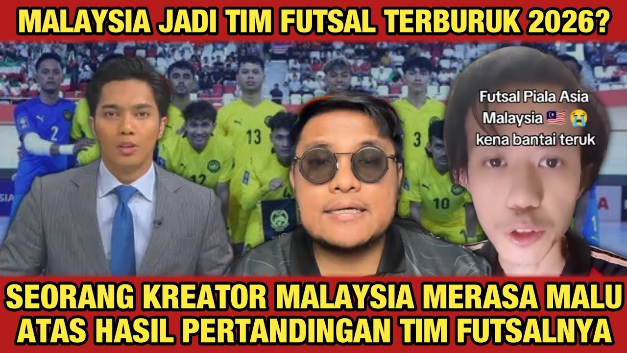 MALAYSIA JADI TIM TERBURUK 2026 DENGAN 17 KALI KEMASUKAN? SEORANG KREATOR MALAYSIA MERASA MALU!
