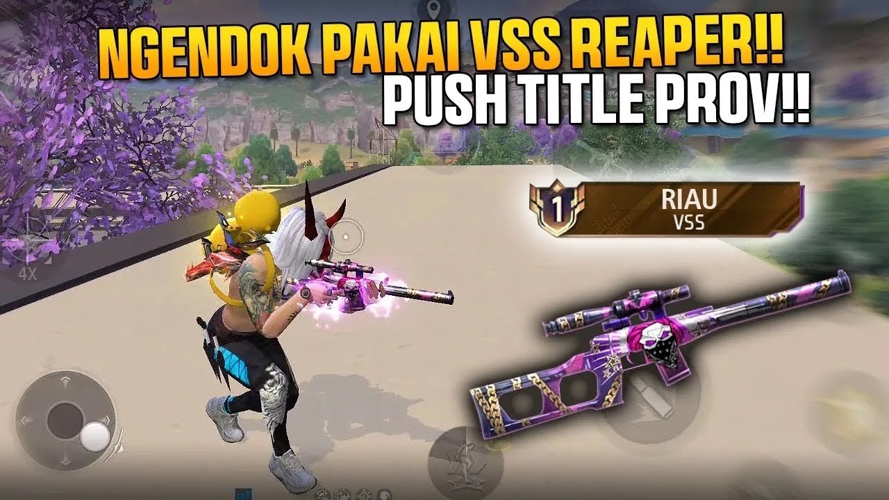 NGENDOK PAKAI VSS REAPER DAMAGE TERSAKIT!! 😲