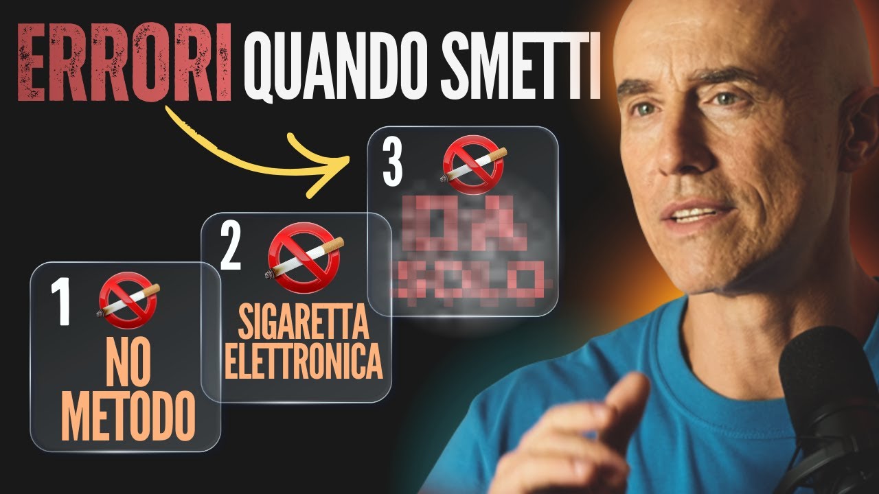 I 3 errori che stai facendo quando smetti di fumare