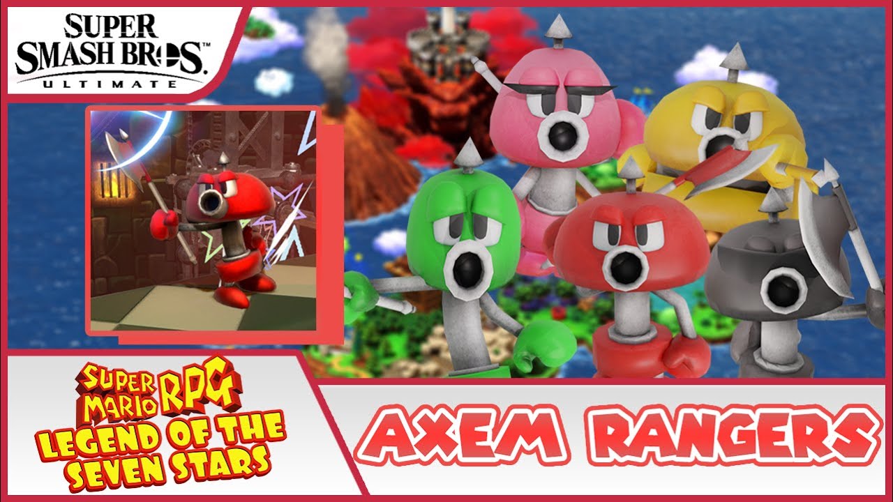 Smash Ultimate Mod - Axem Rangers (Super Mario RPG)