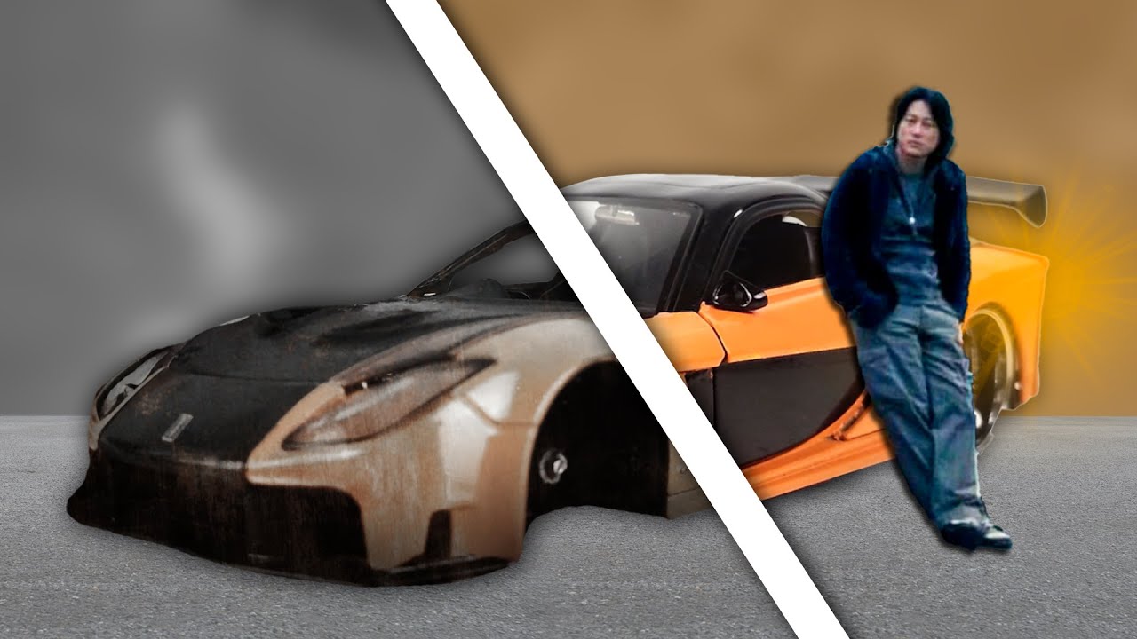 Restoration of Han's Burned-Out Mazda RX-7 VeilSide