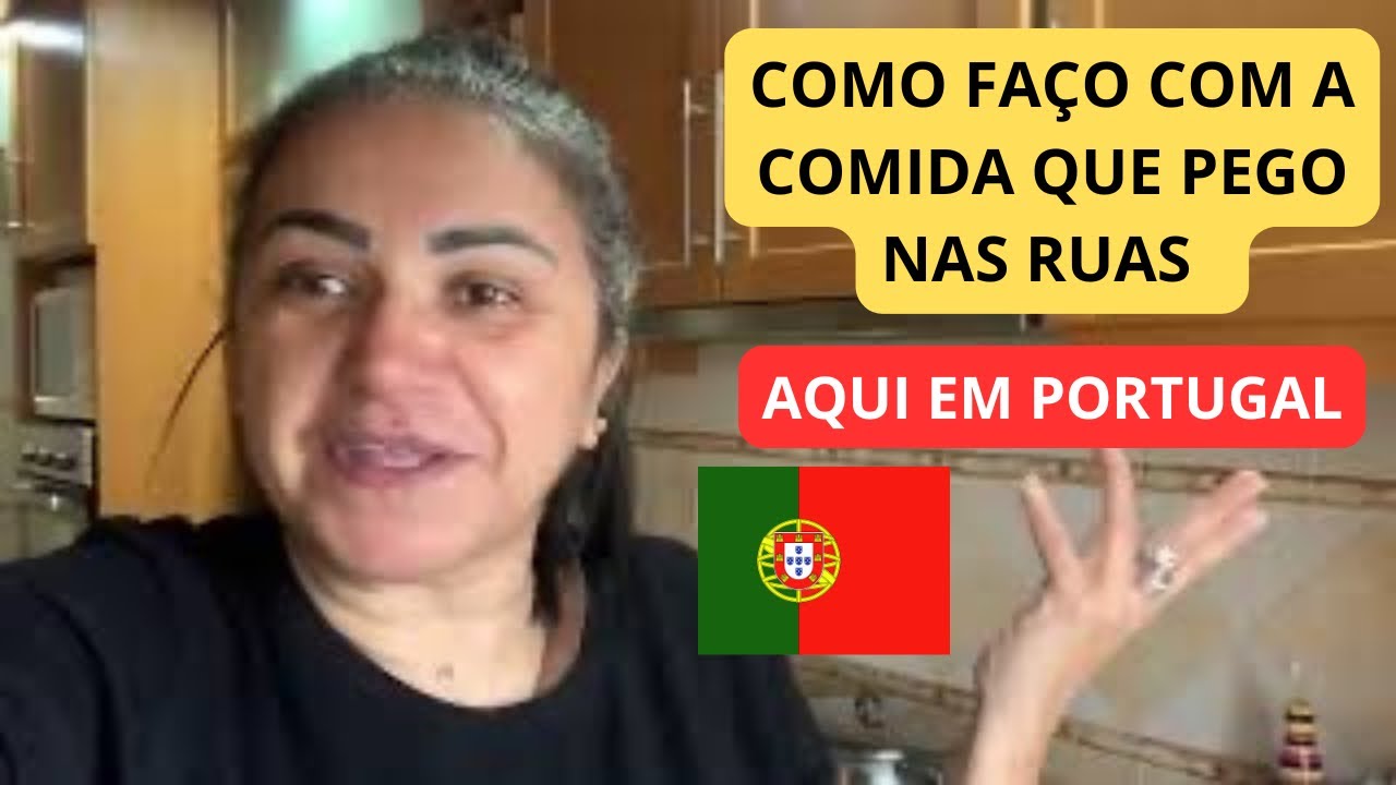 MINHA REALIDADE EM PORTUGAL DESEMPREGADA PEGANDO COMIDA #vlog #europe #portugal #vidareal #humor 