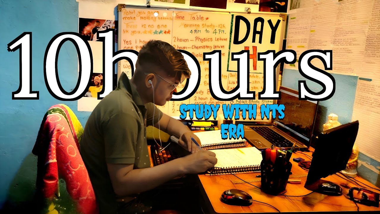 🎧 LIVE 10-Hour Study With Me 📚 | Rainy UK Ambience 🌧️ | Focus & Deep Work | Pomodoro timer