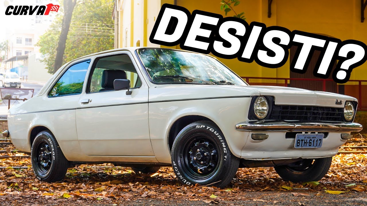 Vocês estavam certos sobre meu Chevette Tubarão Branco!