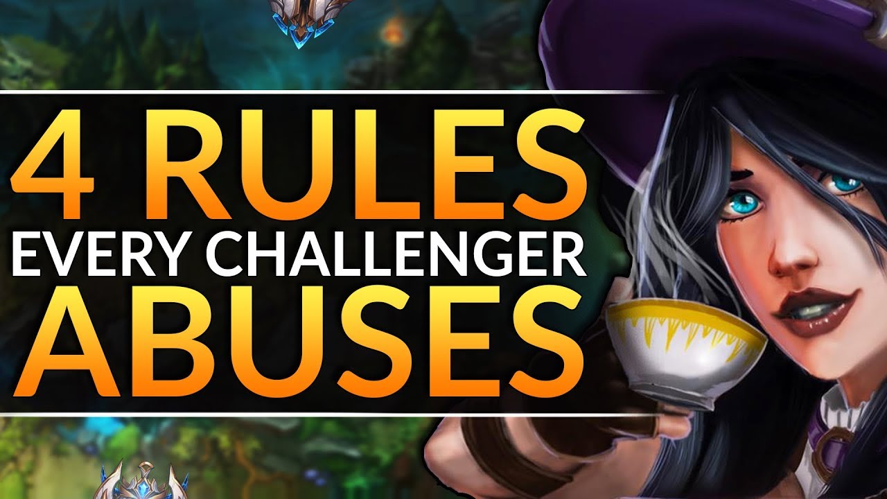 The 4 RULES EVERY CHALLENGER Uses to WIN LATE GAME: Best Team Fight Tips | League of Legends Guide