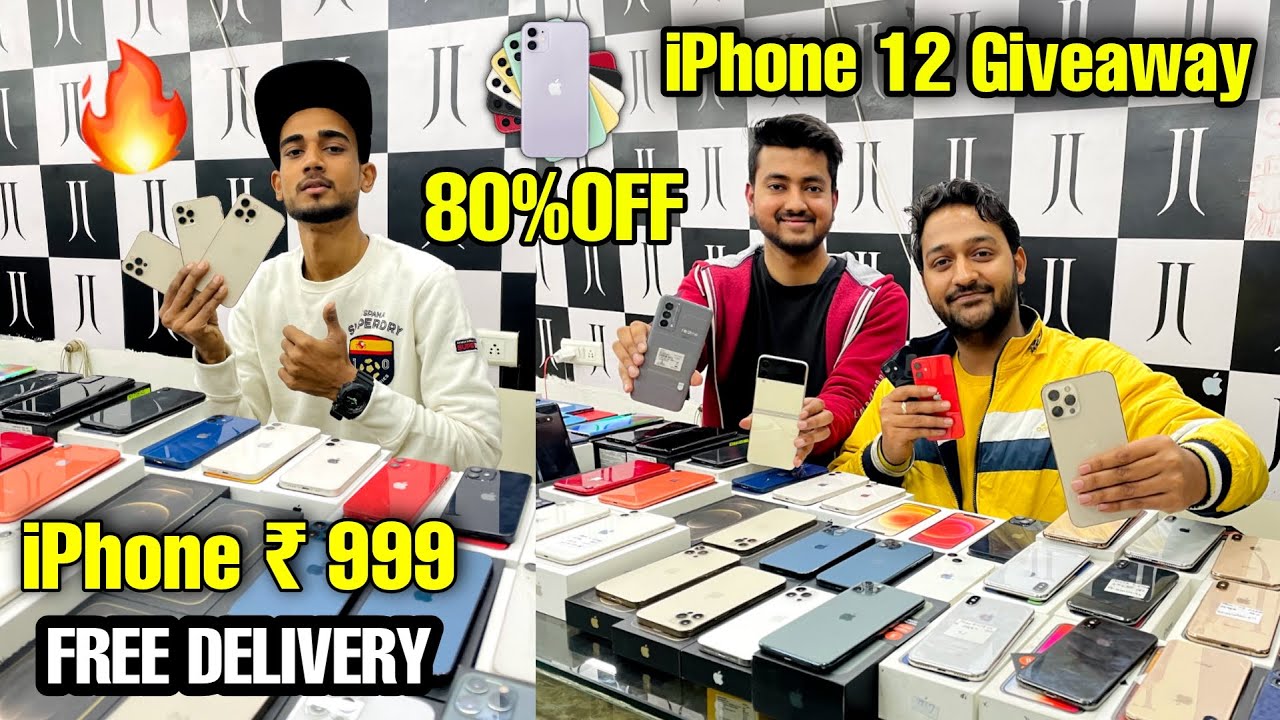 Cheapest iPhone Market in Delhi | Second Hand Mobile | JJ Communication | iPhone13 iPhone13pro