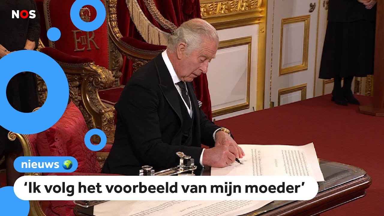 Charles III uitgeroepen tot koning van Verenigd Koninkrijk