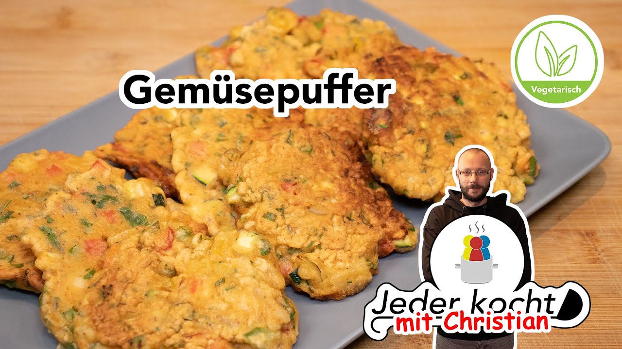 Jeder kocht - Gemüsepuffer