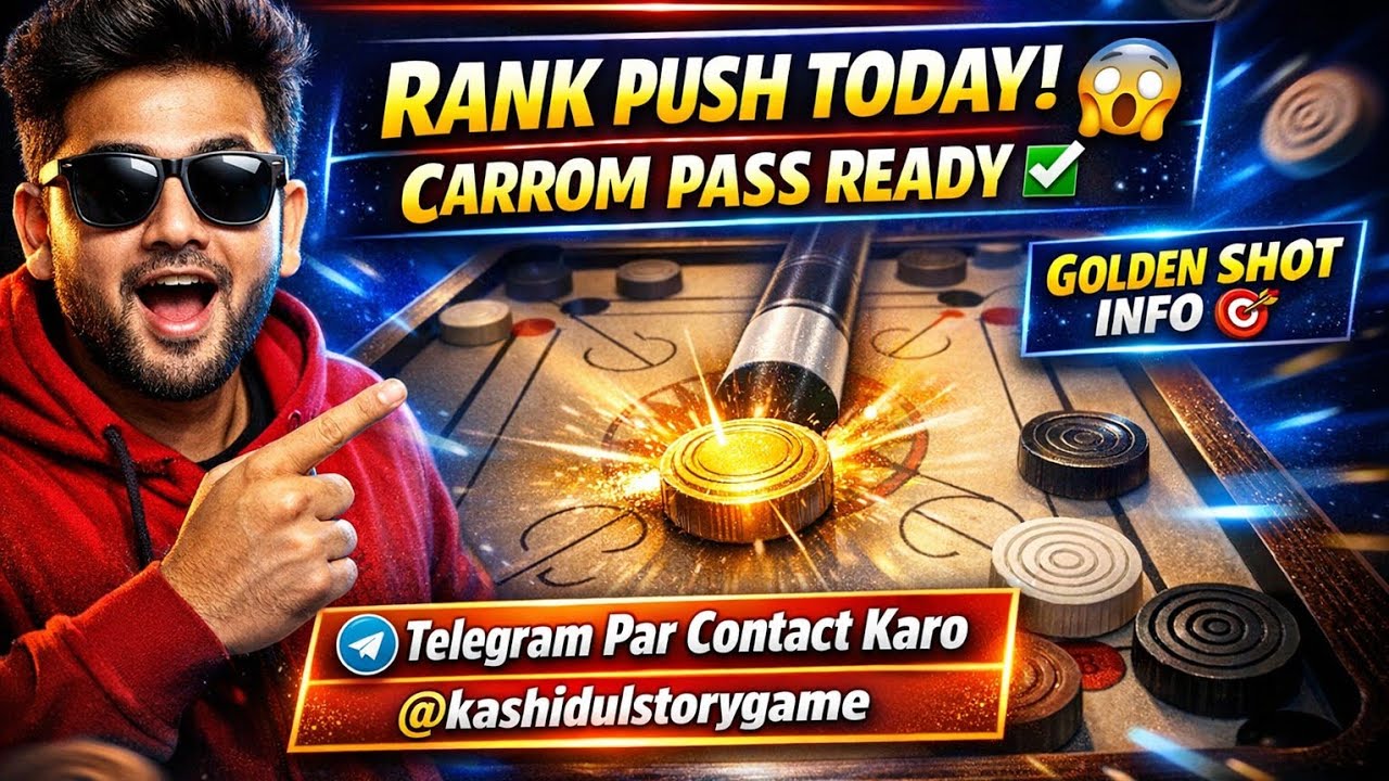 LIVE Carrom Pool Gameplay | Auto hack | Aaj Ka King Kaun? 👑 | Hindi Live