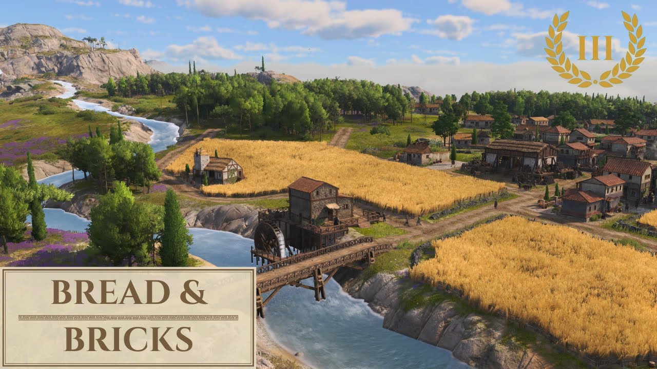 Bread and Bricks | Ep. 03 | Aesthetic Detailing Series | Anno 117: Pax Romana | PS5