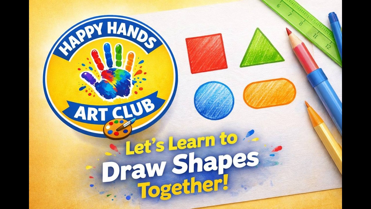 Learn Colors with Shapes for Kids | Fun Drawing and Coloring Shapes