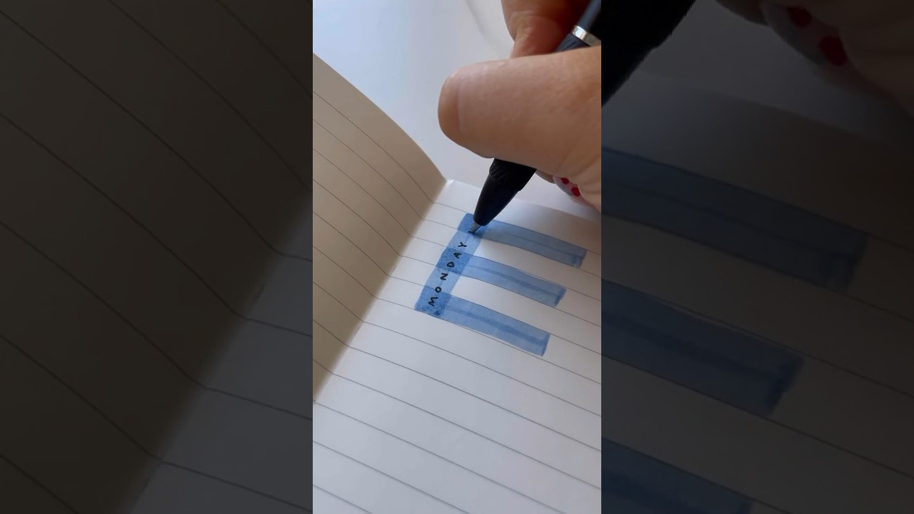 how to bullet journal in a lined notebook - part 1/8 #bulletjournal #bujoideas #bujo #bujoinspo