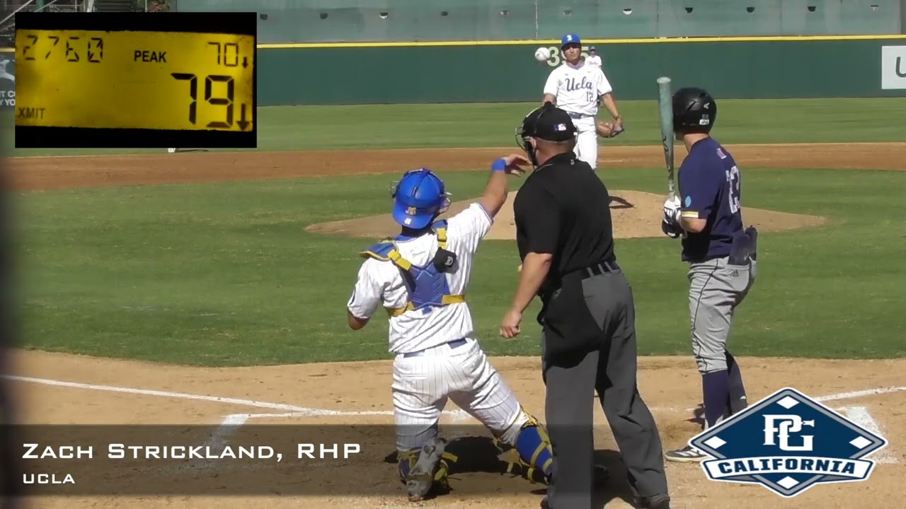 Зак Стрикленд Проспект Видео, RHP, UCLA