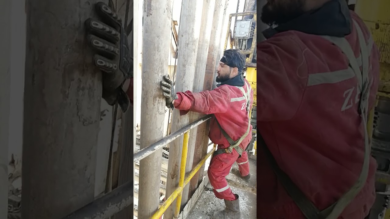 عمل لدركمان في حفر ابار النفط حقل الغراف النفطيDorkman worked in drilling oil wells Garraf oil field