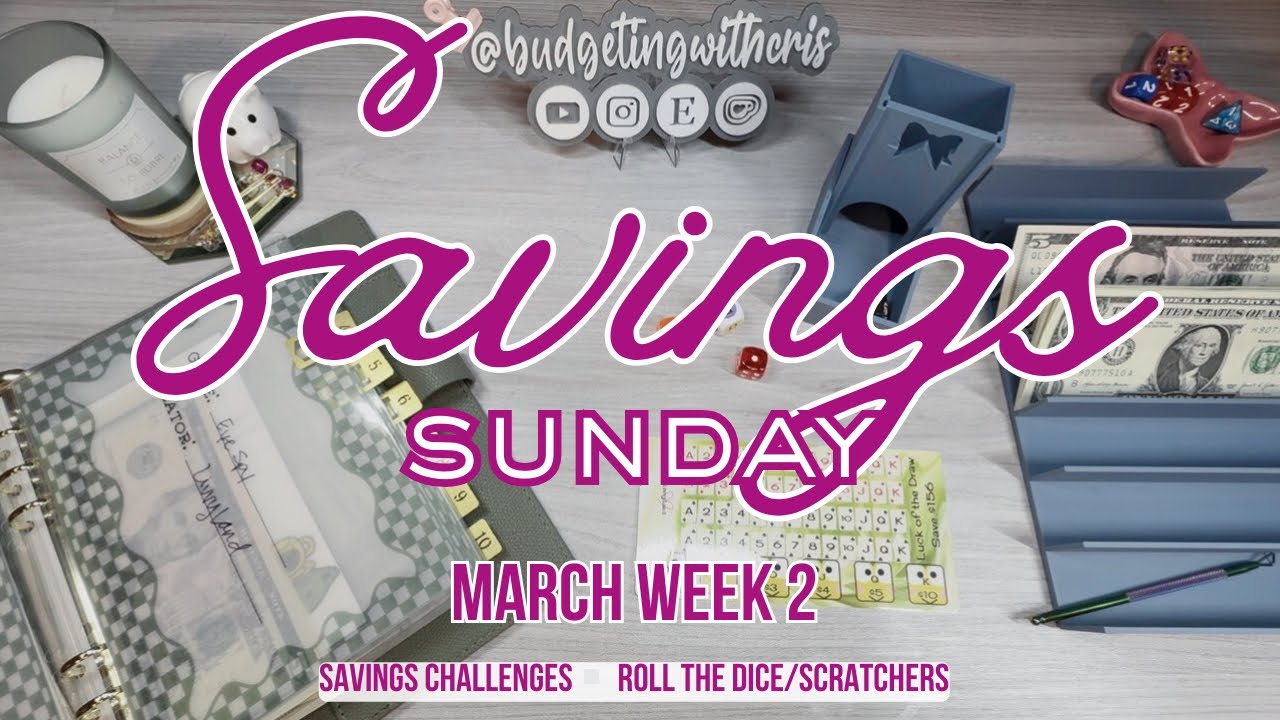 Come Start A New Challenge With Me  | Savings Sunday | Special Occasions | Savings Challenges
