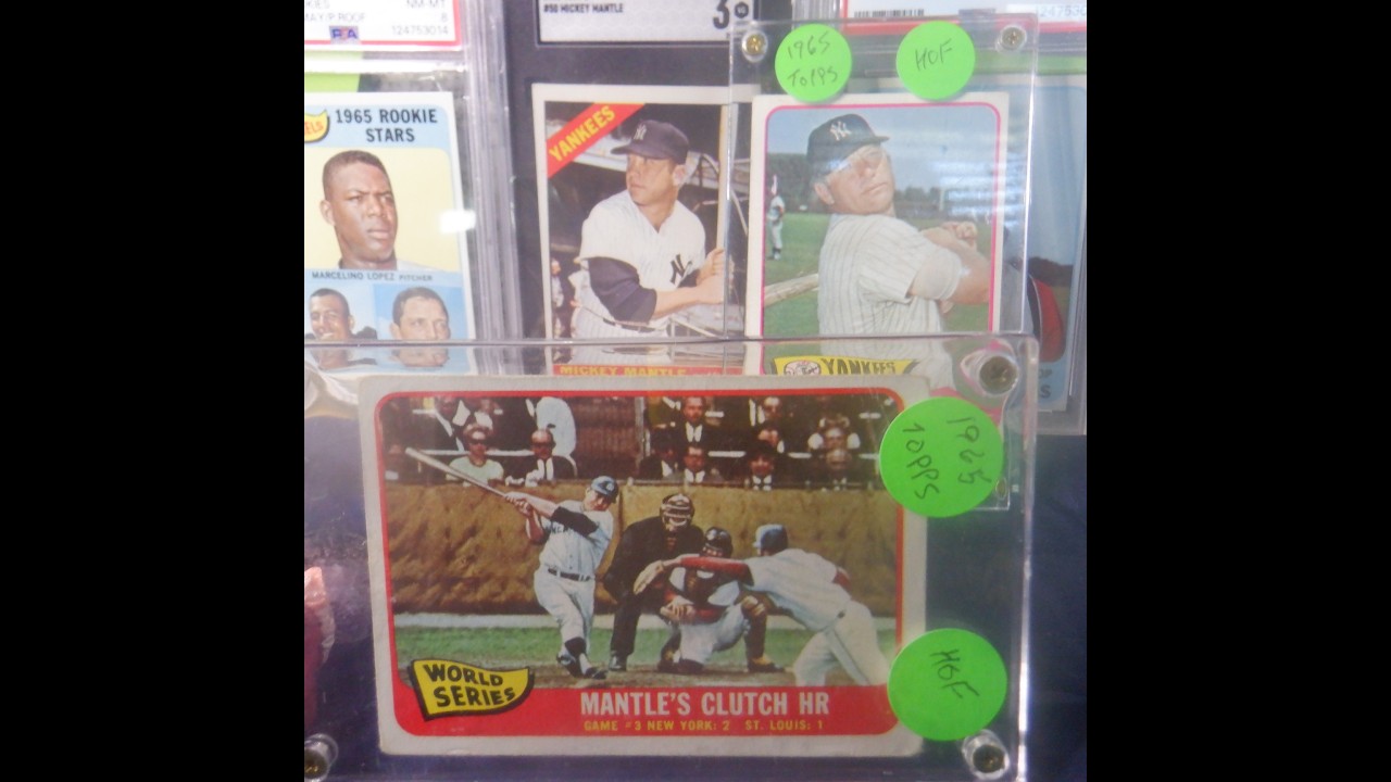 Box of Mantle HOF SP’s - eBay - OBC Pickups