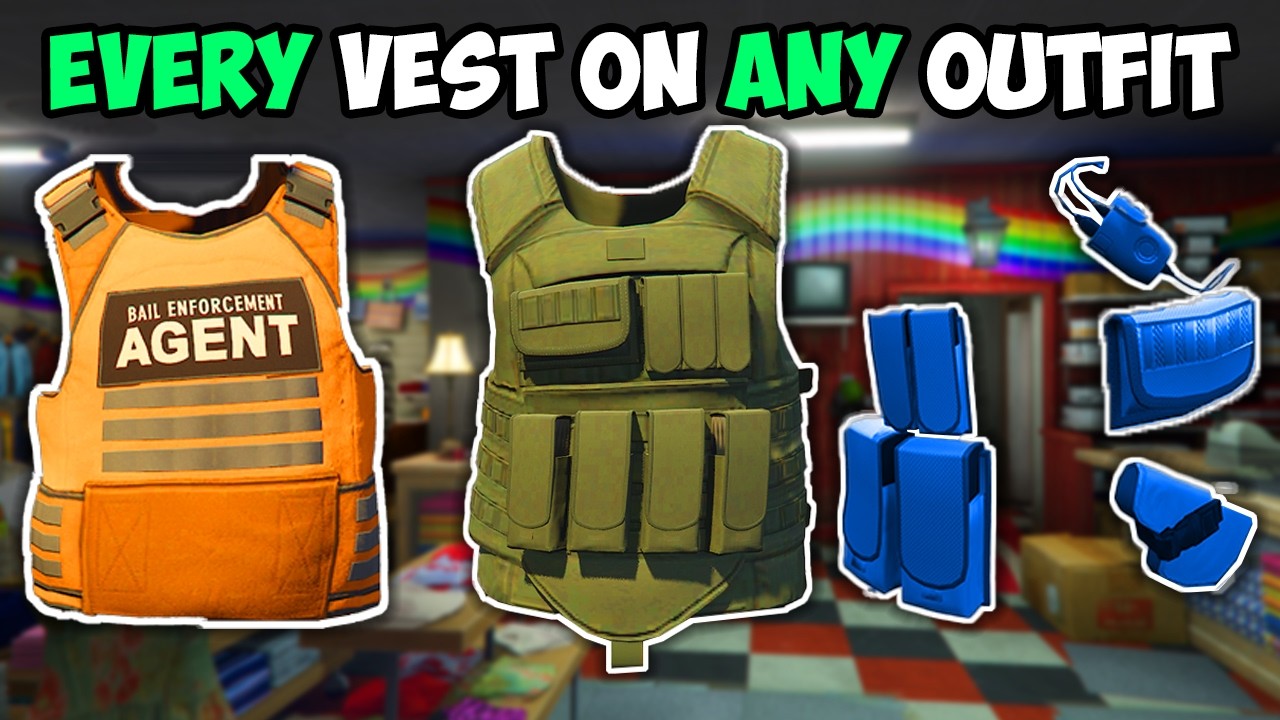 *UPDATED* How To Get EVERY Vest On Any Outfit Glitch In GTA 5 Online!
