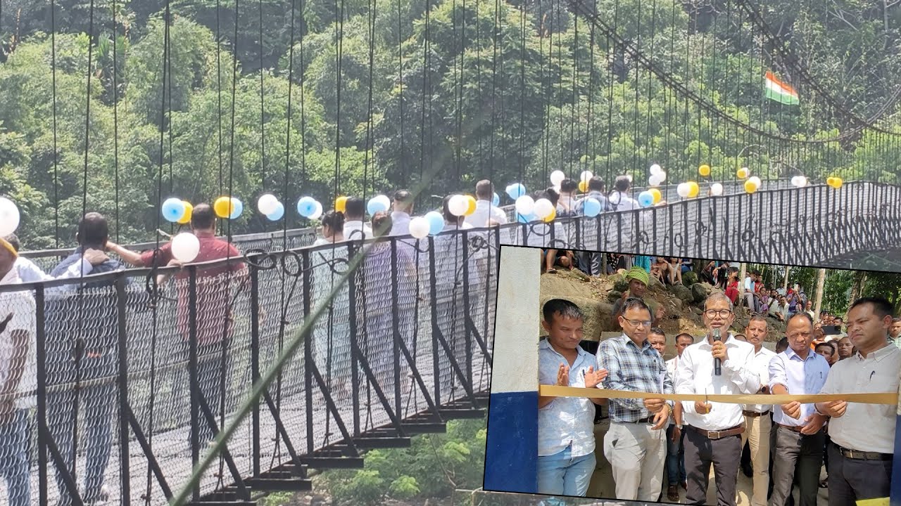 Plie u Ma Lahkmen Rymbui iaka jingkieng iaid kjat ba 205 metre ha Wah Umngot, Darrang